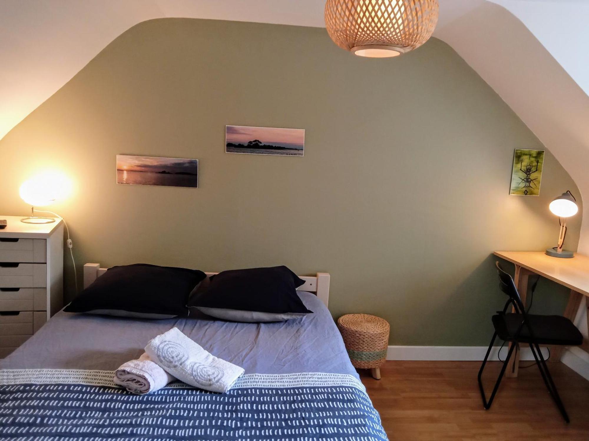 L Ideal 10 Mn Vannes Linge De Lit, Serviettes Inclus Wifi Parking Gratuit Noyalo Extérieur photo